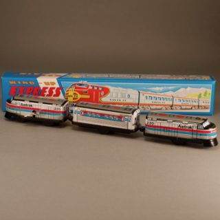 Alternative view of ブリキ 三幸製作所 EXPRESS TRAIN アムトラック Amtrak ぜんまい動作