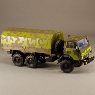 Alternative view of ミニカー KAMA3 ロシア 軍用トラック