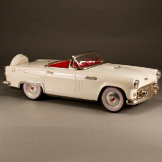 Alternative view of ブリキ 50's Fifties thunderbird type 1956 convertible 白色
