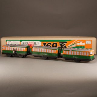 Alternative view of ブリキ ブリキの電車 しなの鉄道169系  ぜんまい動作
