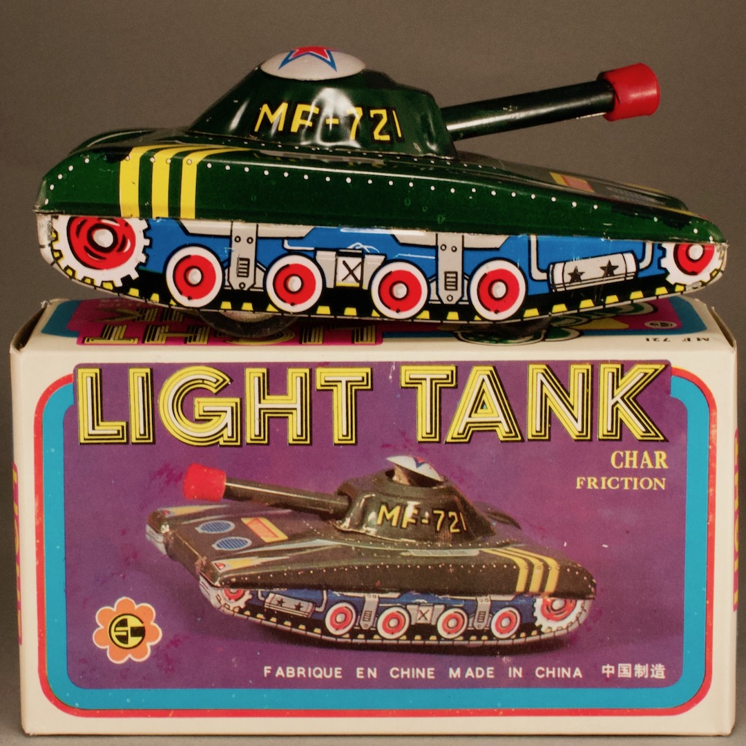 ブリキ 戦車 ライトタンク（LIGHT TANK） MF721 フリクション