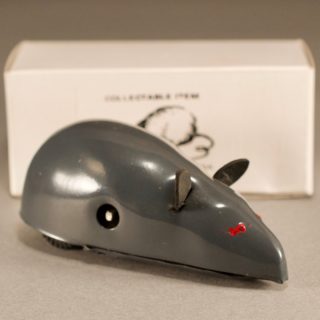 Alternative view of ブリキ ねずみ MS227 ぜんまい動作