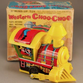 Alternative view of ブリキ 米屋 Western CHOO-CHOO ぜんまい動作