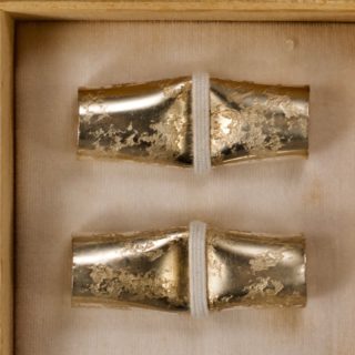 Alternative view of アンティーク 銀製 箸置 望月菊麿のデザイン