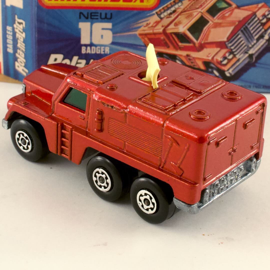 イギリス マッチボックス（matchbox） new 16 badger rola matics