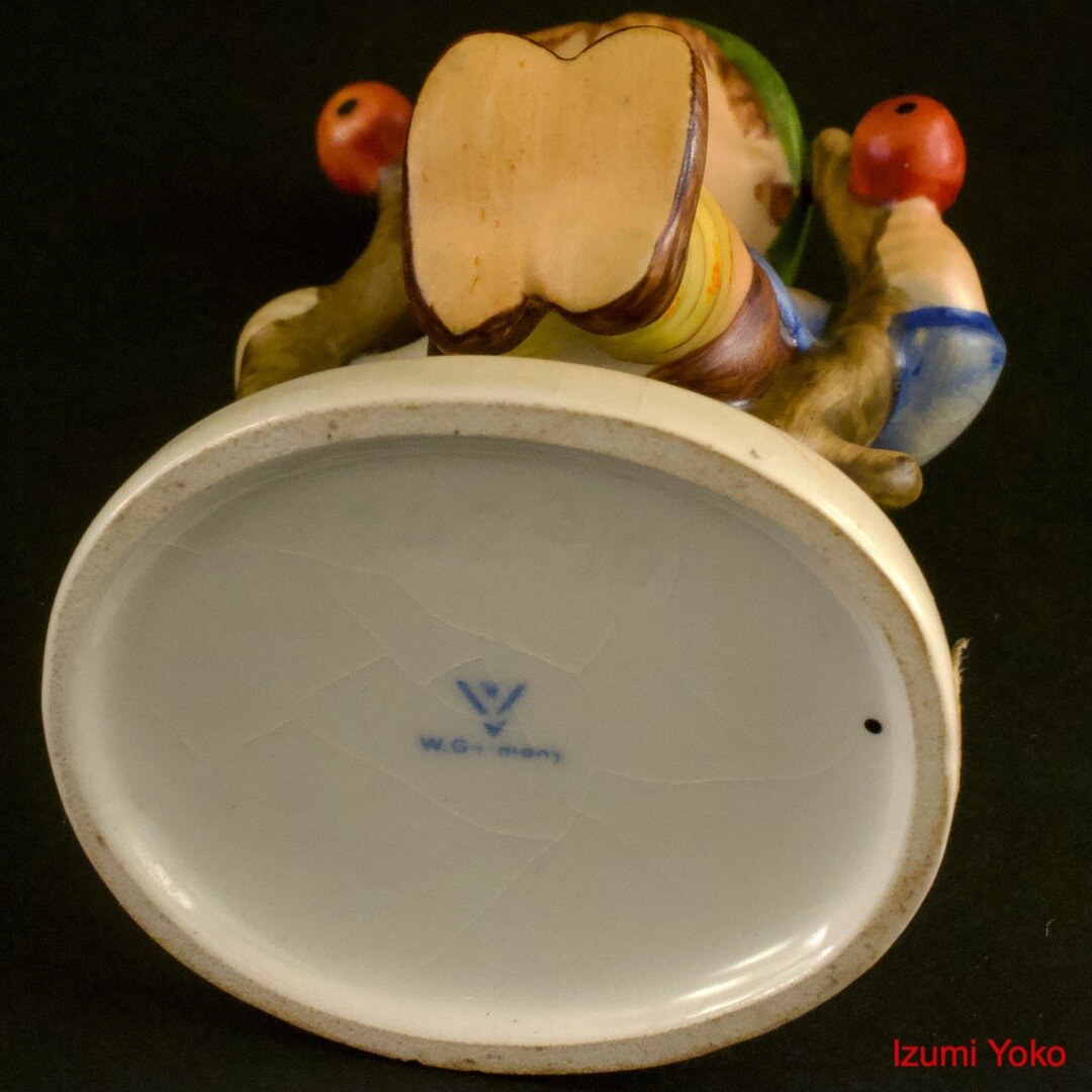 フィギュリン ドイツ ゲーベルGoebel 人形 りんご少年 Apple Tree Boy - 画像 (10)