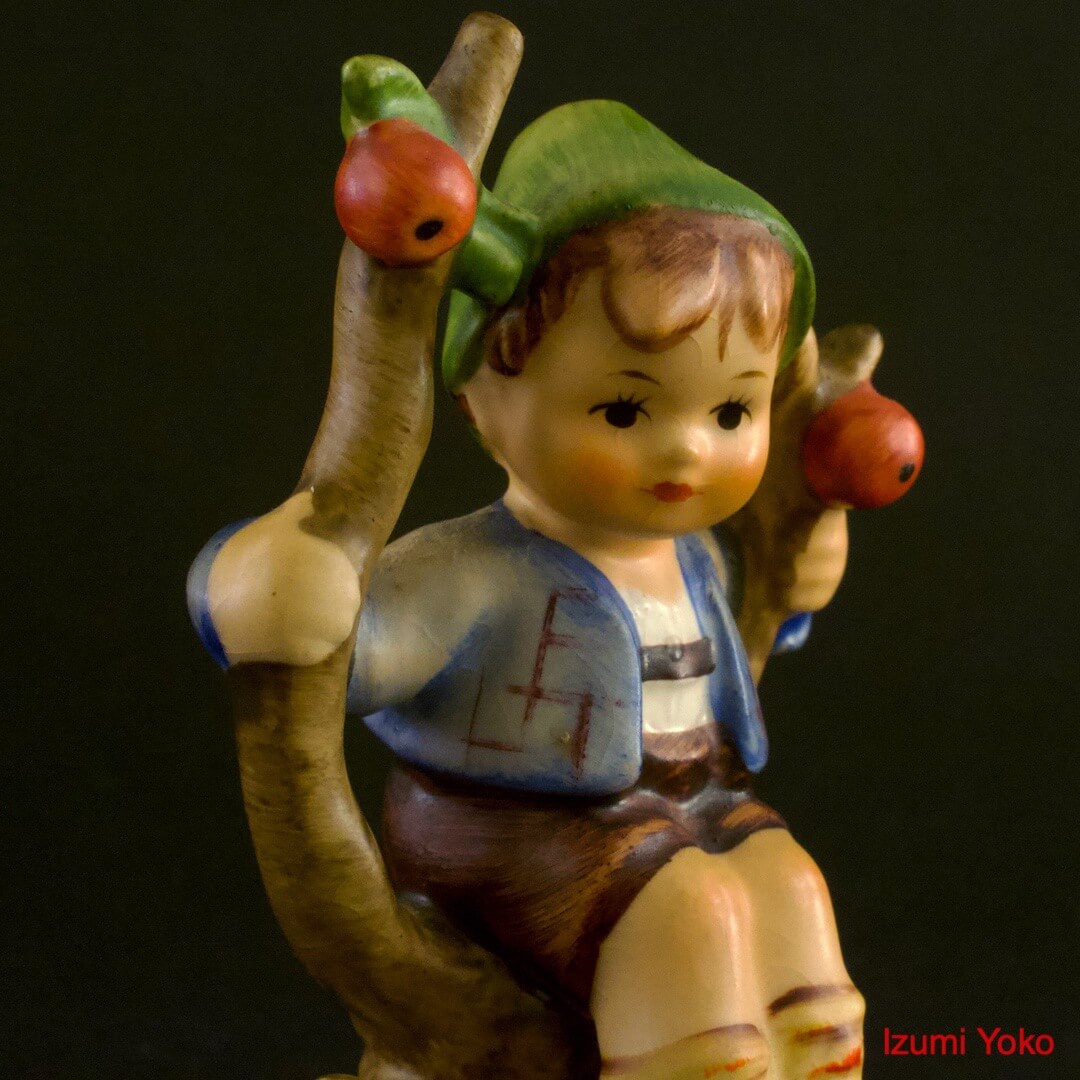 フィギュリン ドイツ ゲーベルGoebel 人形 りんご少年 Apple Tree Boy - 画像 (6)