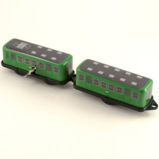 Alternative view of ブリキ 東急東横線 5000系青ガエル ぜんまい動作（箱なし）