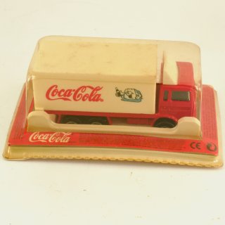 フランス マジョレット（Majorette） コカコーラ デリバリートラック Coca-Cola Delivery Truck 白荷台 ブリスターパック 未開封