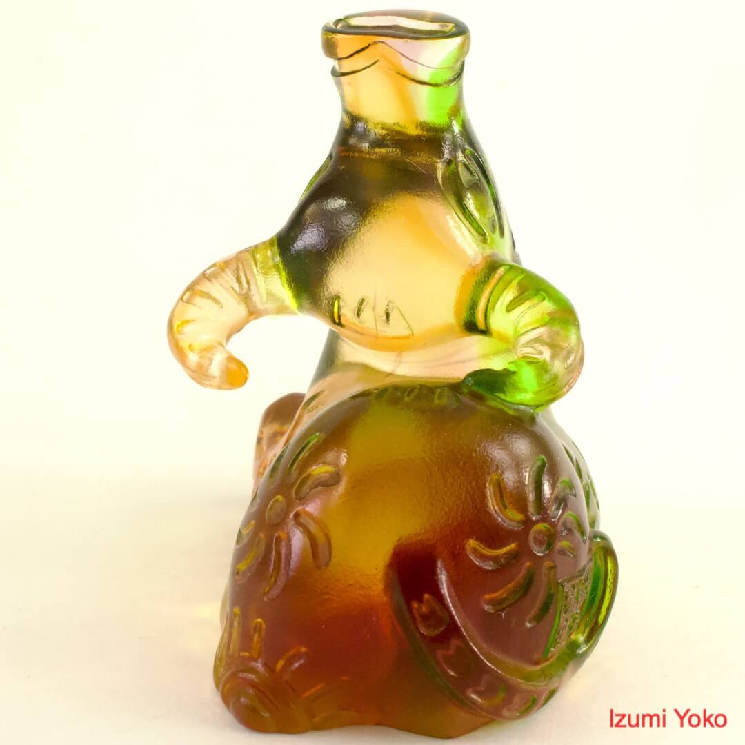 クリスタルガラス 台湾 琉璃工房 LIULIGONGFANG 置物 牛 うし - 画像 (6)