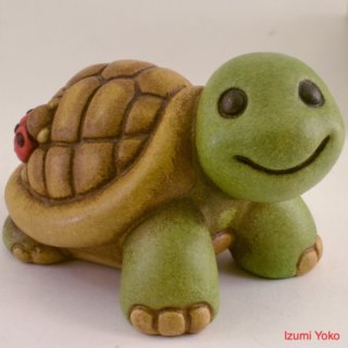 Alternative view of フィギュリン THUN イタリア 亀の置物 Thun Mini Animals