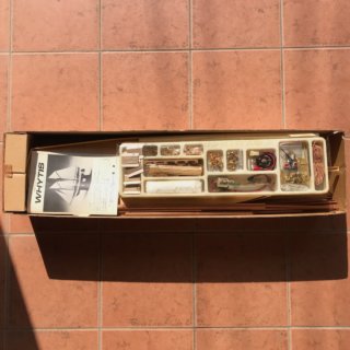 Alternative view of 石政 イシマサ ウェイティス WHYTIS KETCH TYPE MODEL YACHT 大型帆船 模型 未組立品