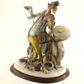 Alternative view of フィギュリン イタリア ピエロ