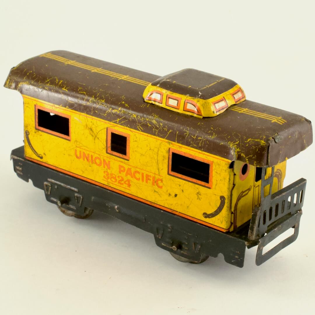 鉄道模型 アメリカMARX Union Pacific 車掌車(Caboose) 3824 - 画像 (4)