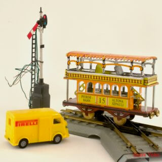 ブリキ 路面電車 PFERDE-BAHN 15 ALTONA STPAULI