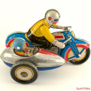 ブリキ サイドカー MS709 ソフトビニール 中国