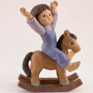 Alternative view of ドイツ ゲーベル（Goebel） 私の木馬 My Rocking Horse Limpke 10-941-01-1