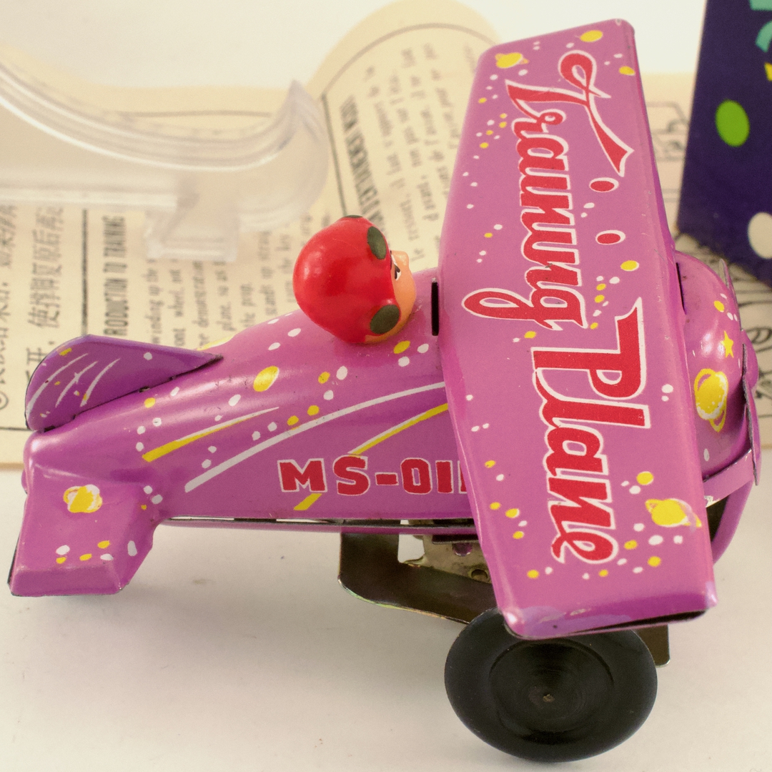 練習機 ピンク MS011 ぜんまい動作