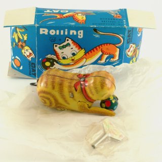 中国 聚友実業公司 ころがり猫 rolling ぜんまい動作