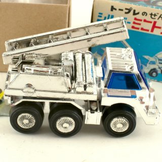 Alternative view of 東京プレイシング商会（T.P.S） シルバーミニ消防車 ぜんまい動作