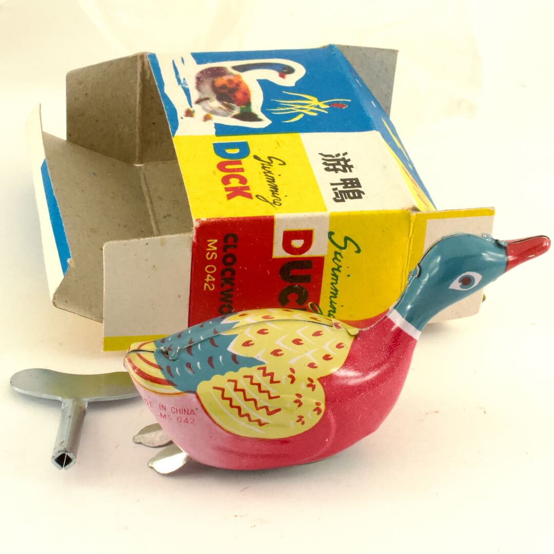 遊泳鴨 Swimming Duck MS 042 ぜんまい動作