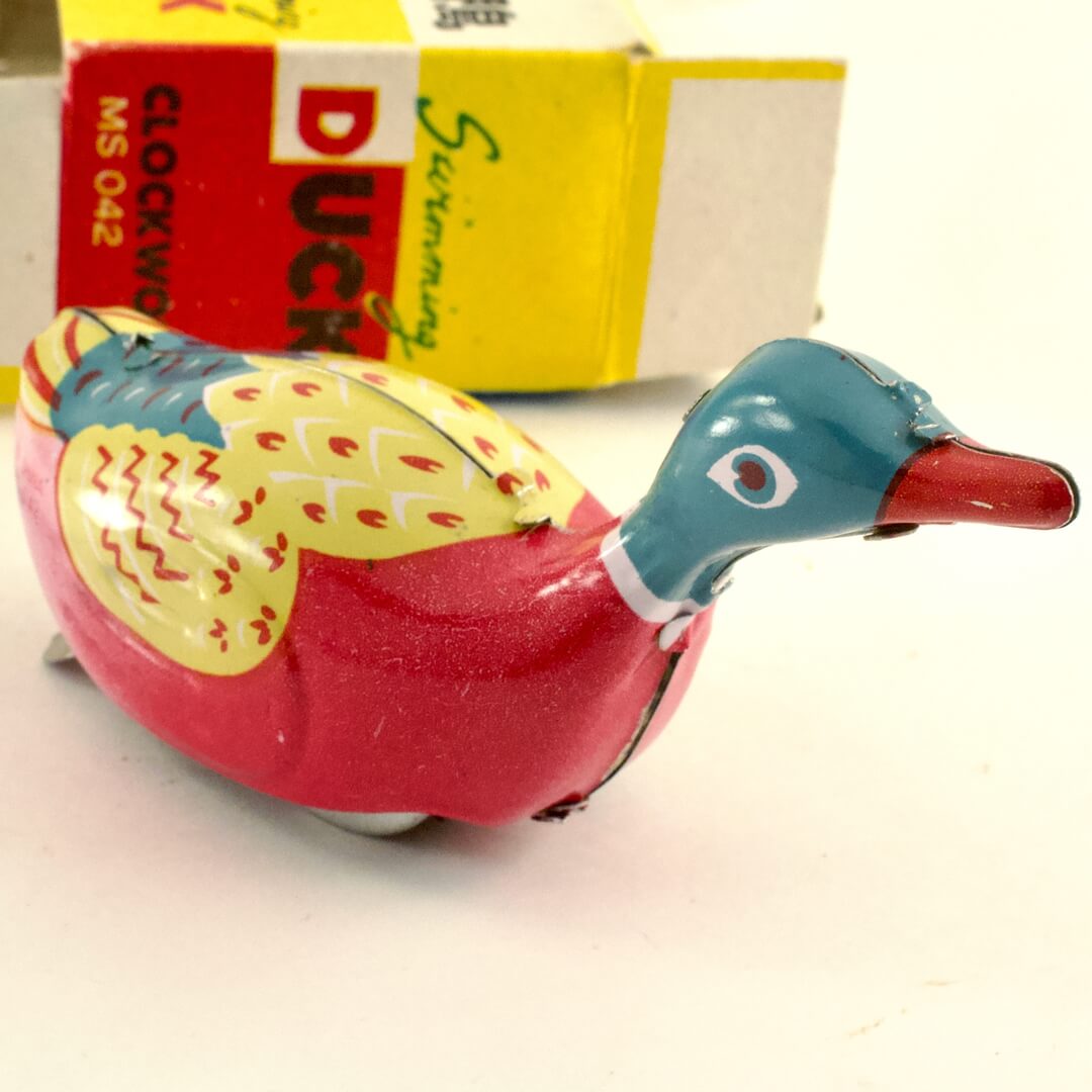 遊泳鴨 Swimming Duck MS 042 ぜんまい動作 - 画像 (3)