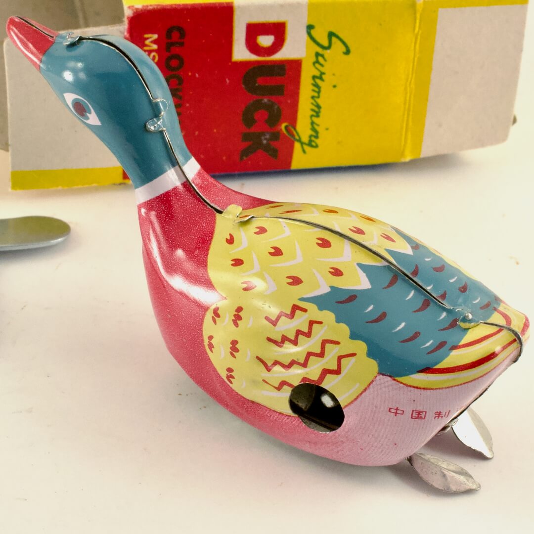 遊泳鴨 Swimming Duck MS 042 ぜんまい動作 - 画像 (8)