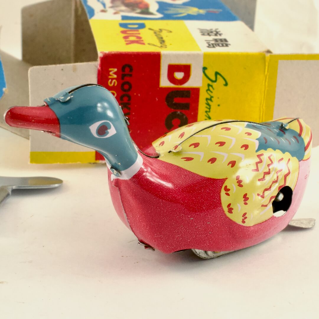 遊泳鴨 Swimming Duck MS 042 ぜんまい動作 - 画像 (7)