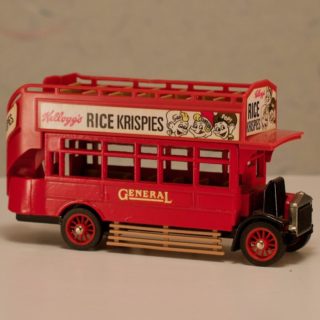 Alternative view of ミニカー イギリス マッチボックス（matchbox） Models of Yesteryear Y-23 1922 Aecomnibus RAC 1:72 Scale Diecast