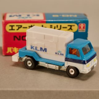Alternative view of ミニカー バンダイ（BANDAI） エアポート シリーズ No.9 バキュームカー KLM オランダ航空