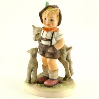 Alternative view of ドイツ ゲーベル（Goebel） 小さな羊飼い Ziegenbub Little Goat Herder 200/I ペーター