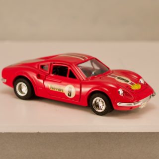 Alternative view of ミニカー シンセイ ミニパワー ダッシュ!! ミニカー ジェットマシーン フェラーリ ディーノ