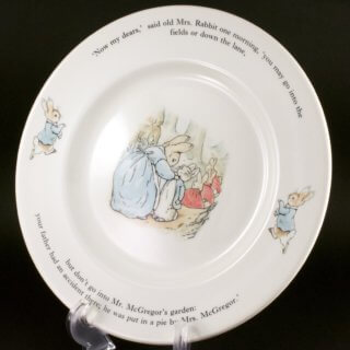Alternative view of 陶磁器 イギリス ウェッジウッド（WEDGWOOD） ピーターラビット 絵皿 240mm 未使用品