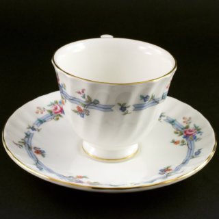 Alternative view of 陶磁器 イギリス ミントン（MINTON） チャートウェル CHARTWELL デミタスカップ＆ソーサー ソーサ直径127mm 未使用品