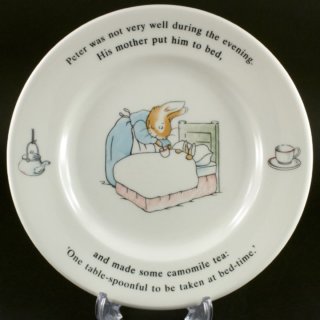 Alternative view of イギリス ウェッジウッド（WEDGWOOD） ピーターラビット 絵皿 175mm 未使用品