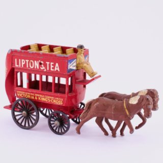 Alternative view of ミニカー イギリス マッチボックス（matchbox） ホースバス (Lipton's Tea ) No.12 BY LESNEY（箱なし）
