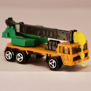 Alternative view of ミニカー マジョレット（MAJORETTE） SAVIEN GRUE No.228 オレンジ（箱なし）