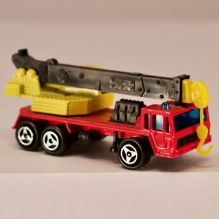 Alternative view of ミニカー マジョレット（MAJORETTE） SAVIEN GRUE No.228 赤色（箱なし）