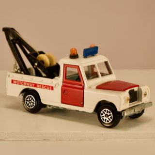 Alternative view of ミニカー イギリス ディンキー トイズ（DINKY TOYS）LAND ROVER MOTORWAY RESCUE ランドローバー 高速道路 レッカー（箱なし）