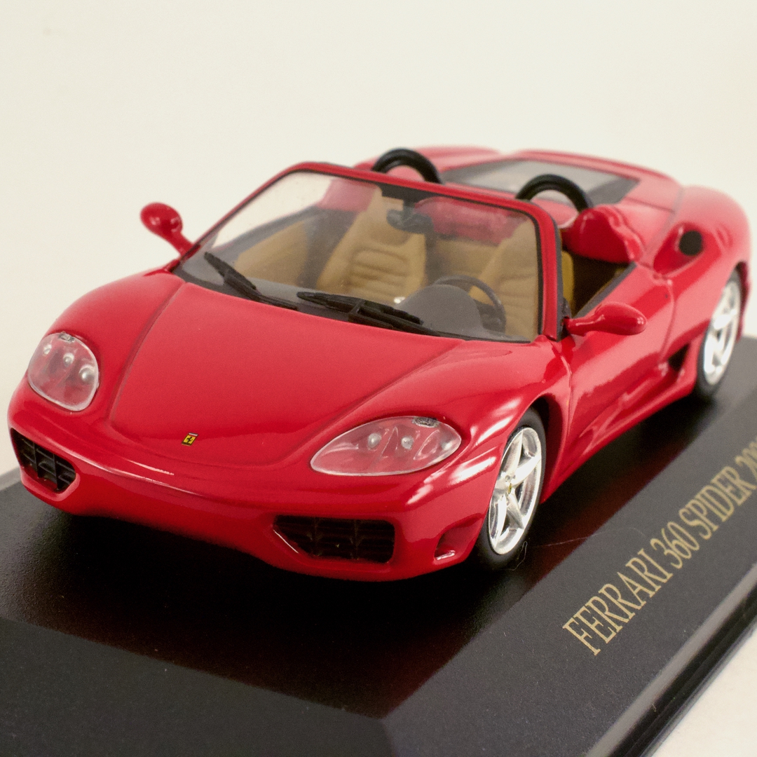 イクソモデル(ixo-MODELS)フェラーリー FERRARI 360 SPIDER Red 2000 - 画像 (9)