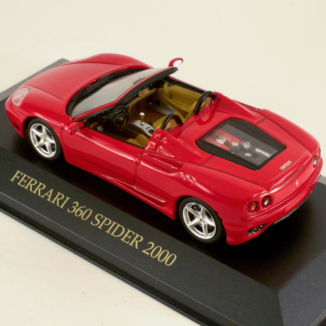 イクソモデル(ixo-MODELS)フェラーリー FERRARI 360 SPIDER Red 2000 - 画像 (5)