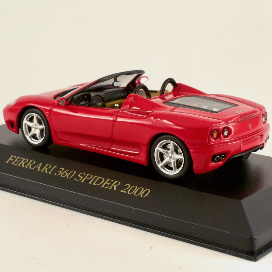 イクソモデル(ixo-MODELS)フェラーリー FERRARI 360 SPIDER Red 2000 - 画像 (7)