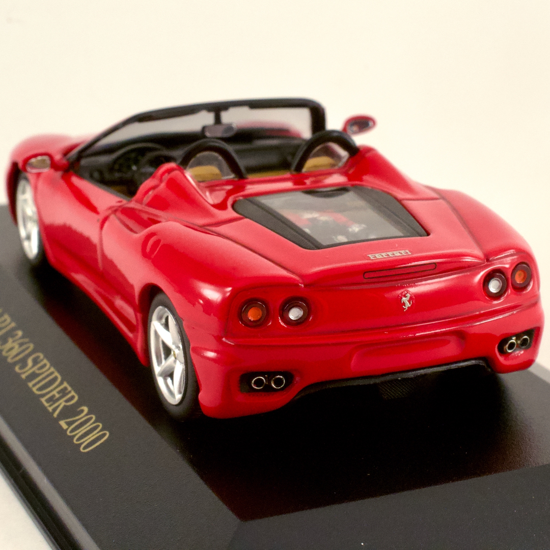 イクソモデル(ixo-MODELS)フェラーリー FERRARI 360 SPIDER Red 2000 - 画像 (8)