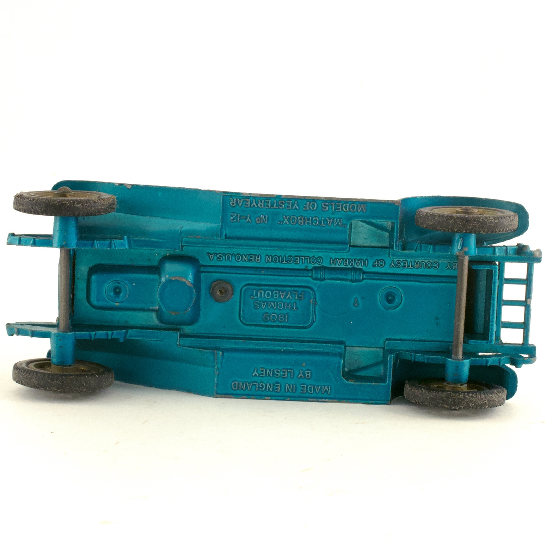 イギリス マッチボックス(matchbox) Models of Yesteryear Y-12 1909 THOMAS FLYABOUT ジャンク品 - 画像 (5)