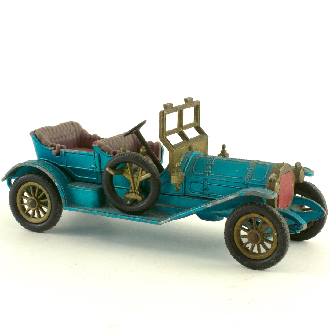 イギリス マッチボックス(matchbox) Models of Yesteryear Y-12 1909 THOMAS FLYABOUT ジャンク品 - 画像 (10)