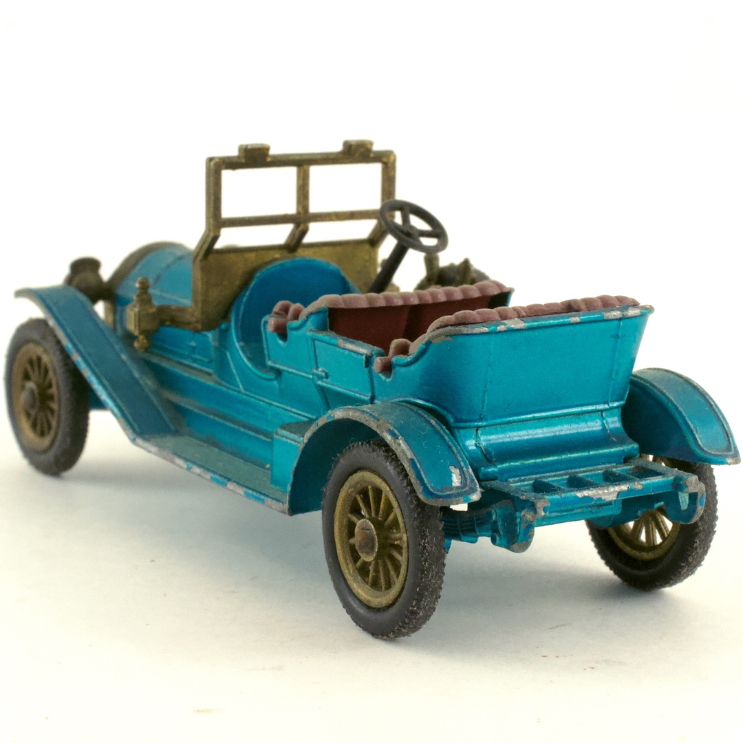 イギリス マッチボックス(matchbox) Models of Yesteryear Y-12 1909 THOMAS FLYABOUT ジャンク品 - 画像 (7)