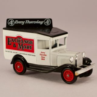 Alternative view of ミニカー イギリス レド（LLEDO） DAYS GONE EXCHANGE AND MART VAN