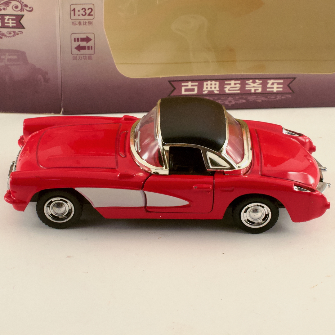 中国 古典老父車 1/32 アクション付き - 画像 (4)