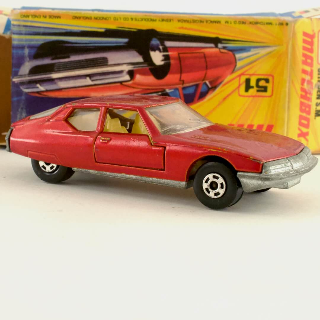 イギリス マッチボックス(matchbox) 51 citroen s.m. - 画像 (9)