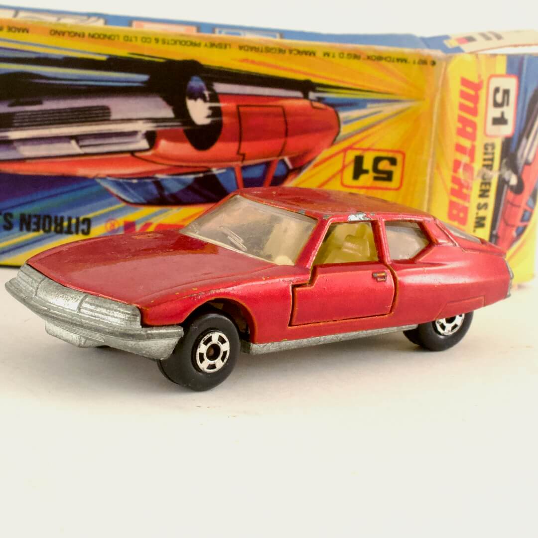 イギリス マッチボックス(matchbox) 51 citroen s.m. - 画像 (8)